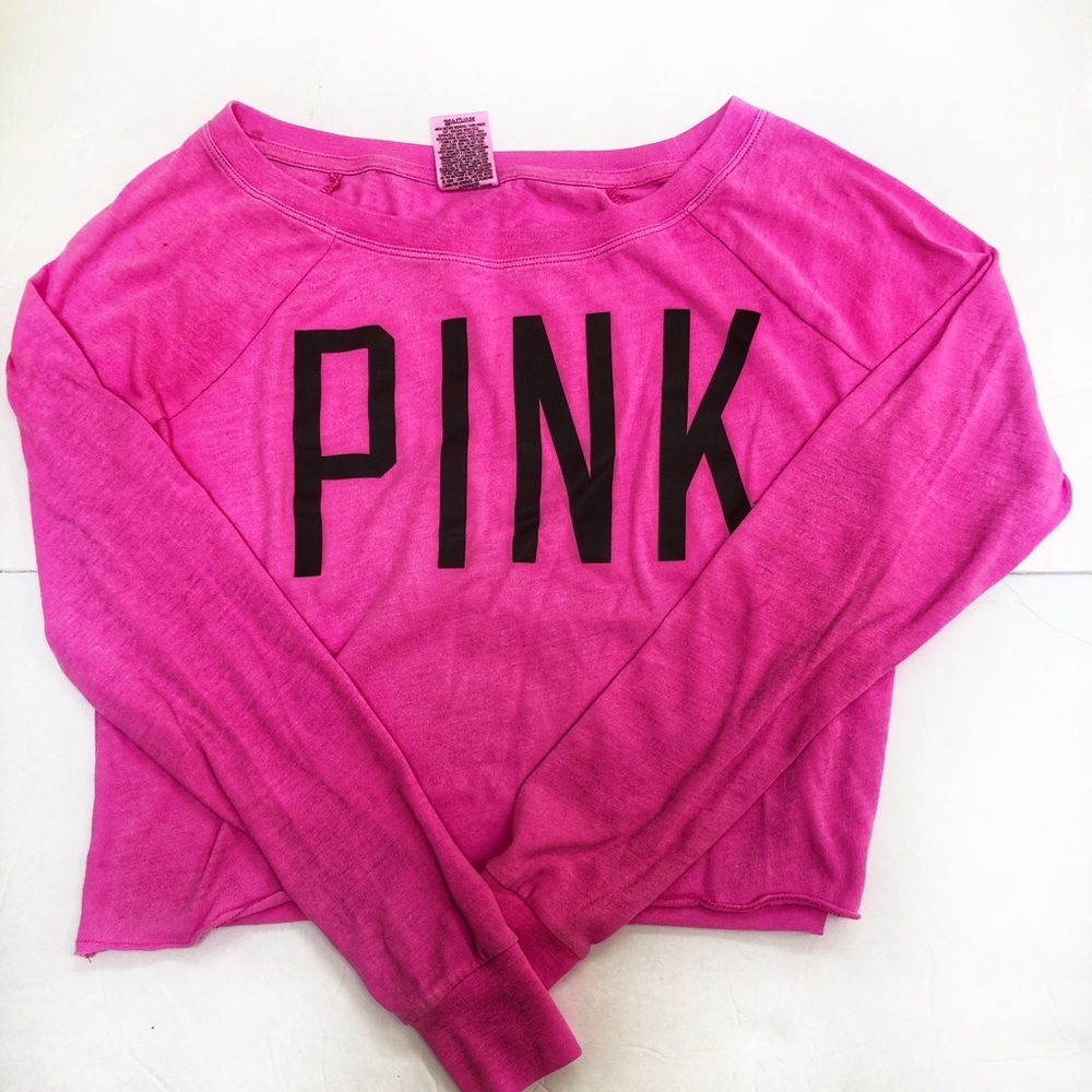 Victoria Secret Pink cropped shirt
